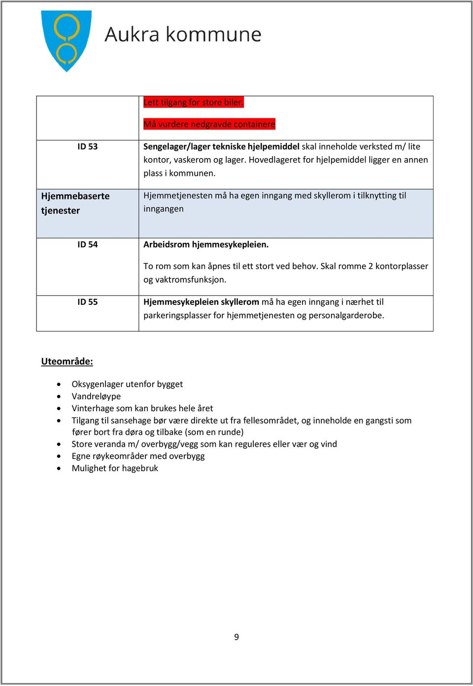 To rom som kan åpnes til ett stort ved behov. Skal romme 2 kontorplasser og vaktromsfunksjon.