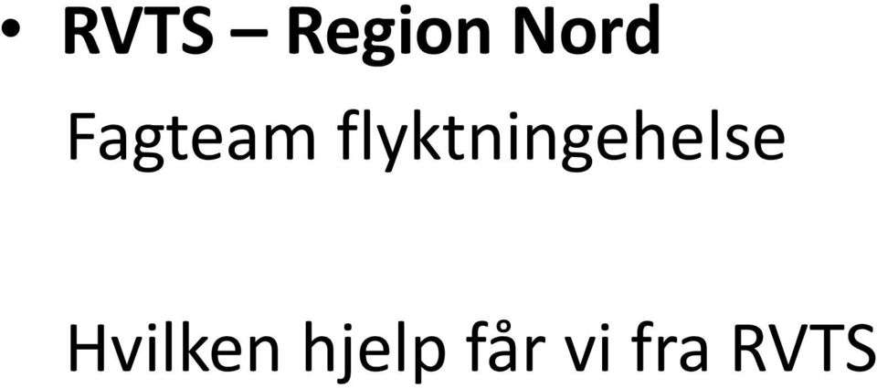 flyktningehelse