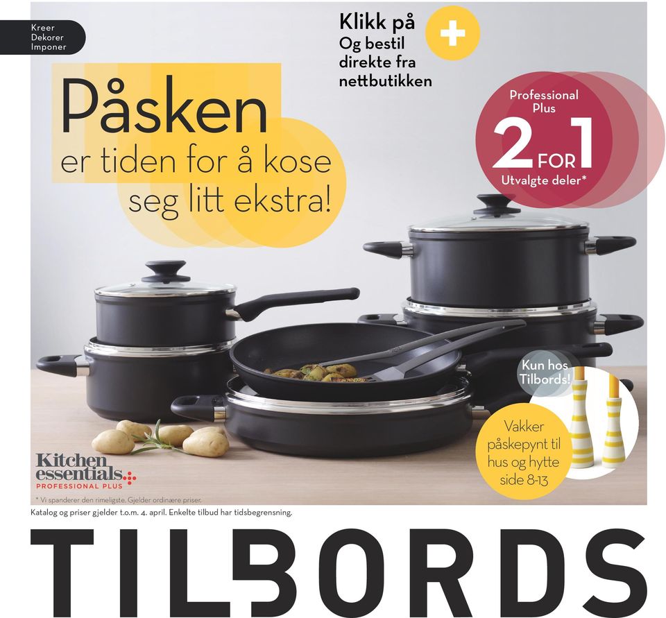 deler* Kun hos Tilbords!