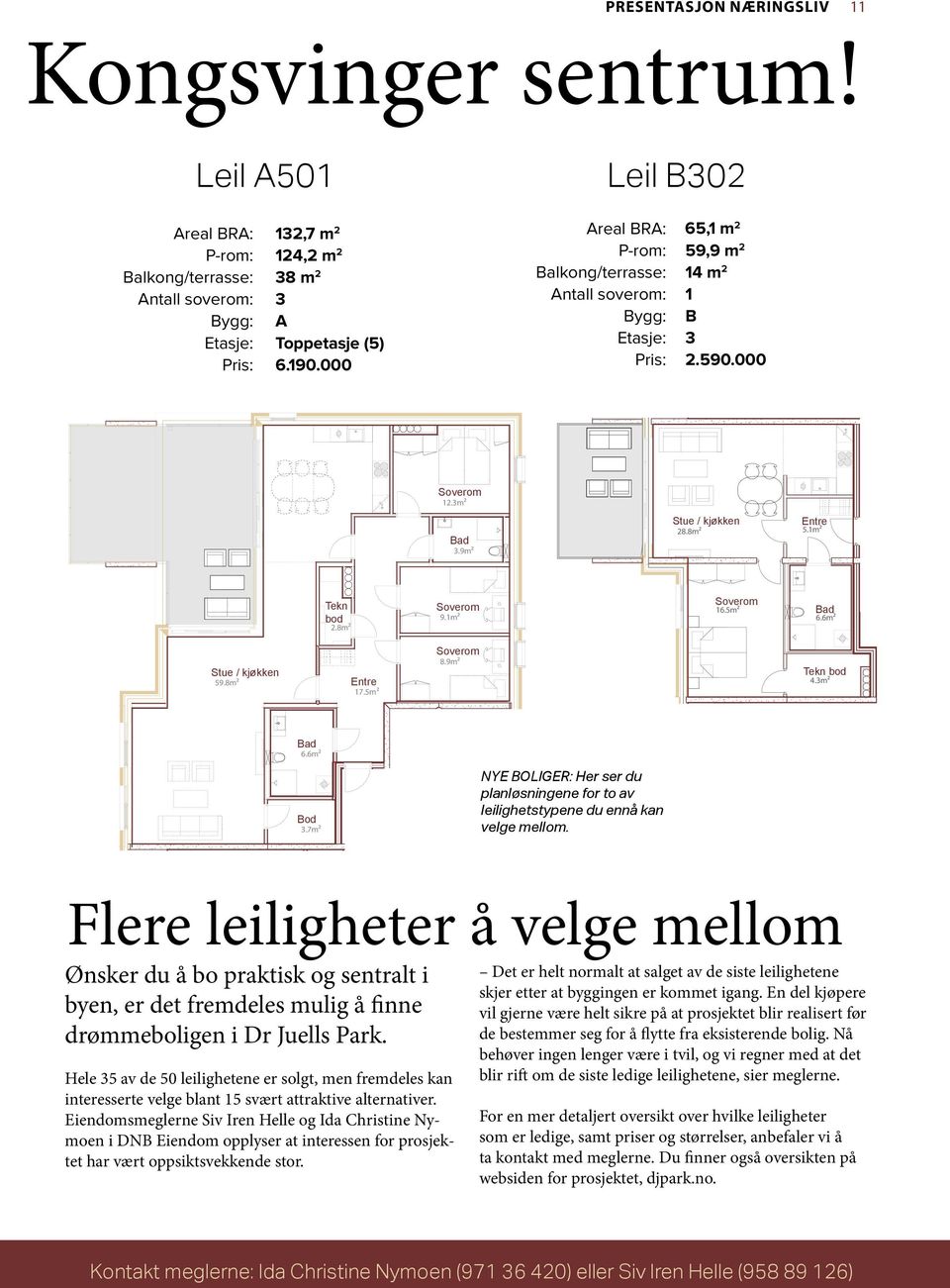 8m² Soverom 9.1m² Soverom 16.5m² Bad 6.6m² Stue / kjøkken 59.8m² Entre 17.5m² Soverom 8.9m² Tekn bod 4.3m² Bad 6.6m² Bod 3.7m² Heis 4.