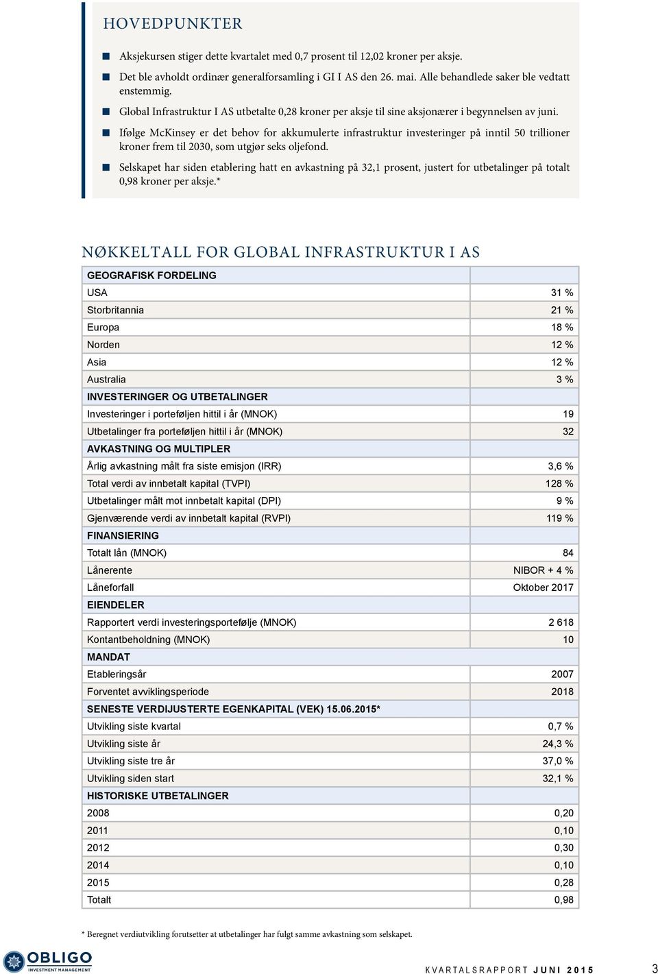 Ifølge McKinsey er det behov for akkumulerte infrastruktur investeringer på inntil 50 trillioner kroner frem til 2030, som utgjør seks oljefond.