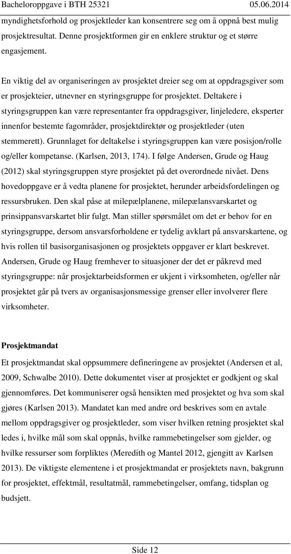 Deltakere i styringsgruppen kan være representanter fra oppdragsgiver, linjeledere, eksperter innenfor bestemte fagområder, prosjektdirektør og prosjektleder (uten stemmerett).