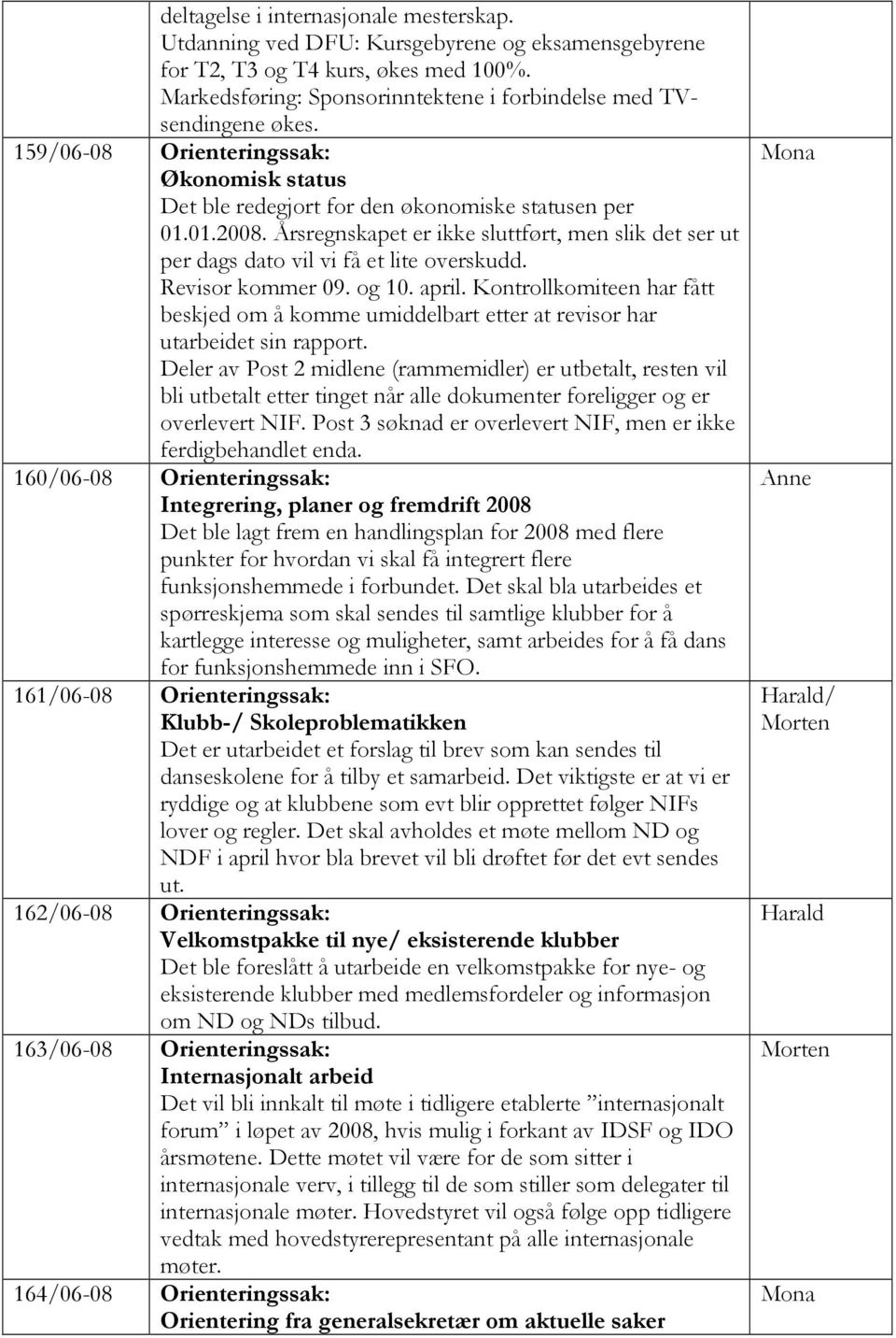 Årsregnskapet er ikke sluttført, men slik det ser ut per dags dato vil vi få et lite overskudd. Revisor kommer 09. og 10. april.