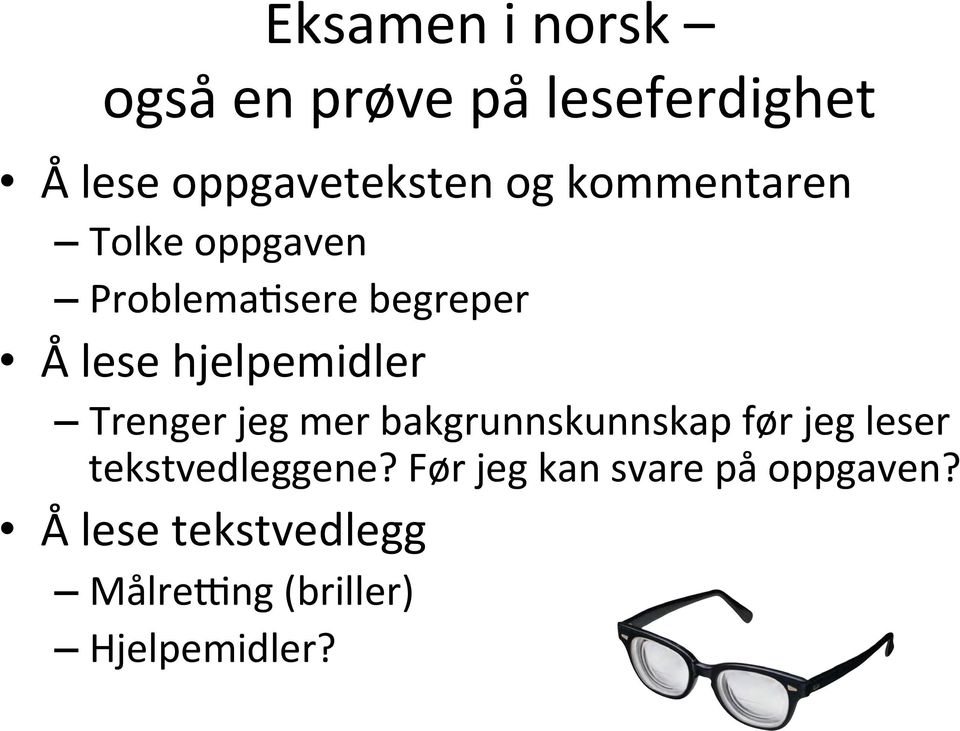 Trenger jeg mer bakgrunnskunnskap før jeg leser tekstvedleggene?