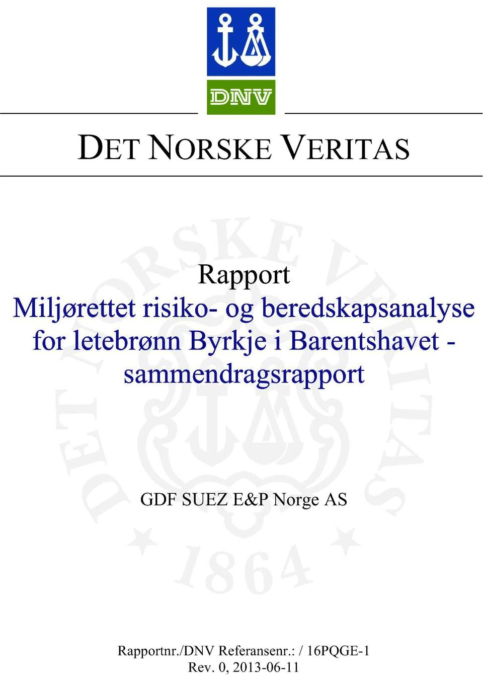 Barentshavet - GDF SUEZ E&P Norge AS