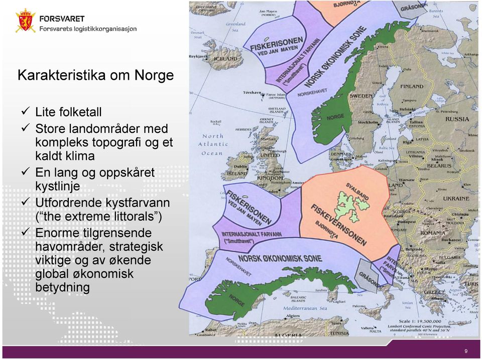 Utfordrende kystfarvann ( the extreme littorals ) Enorme