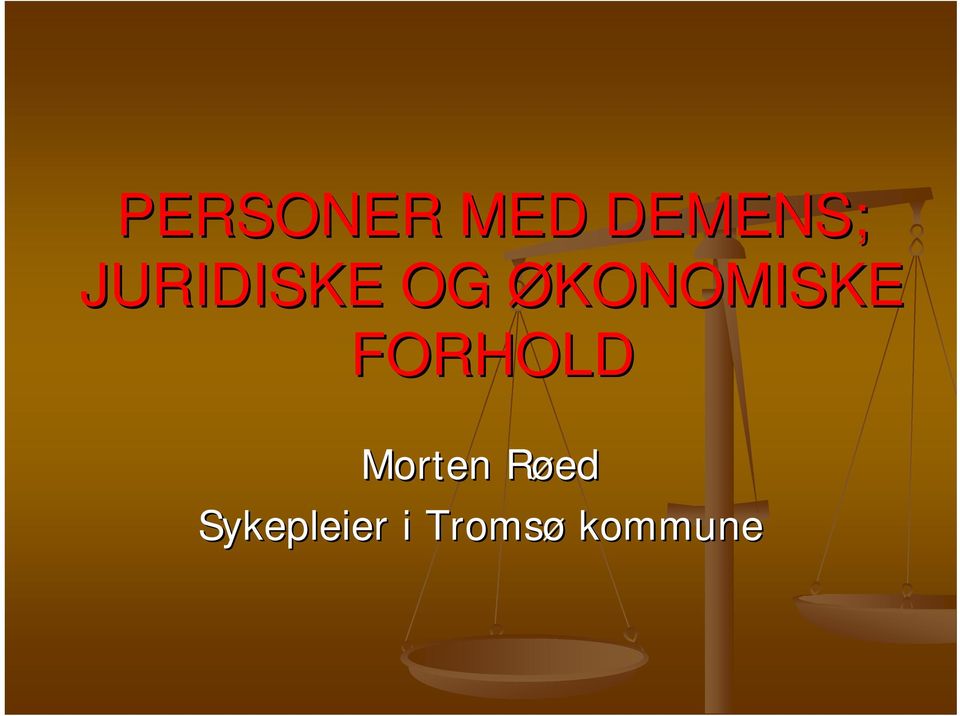 FORHOLD Morten RøedR