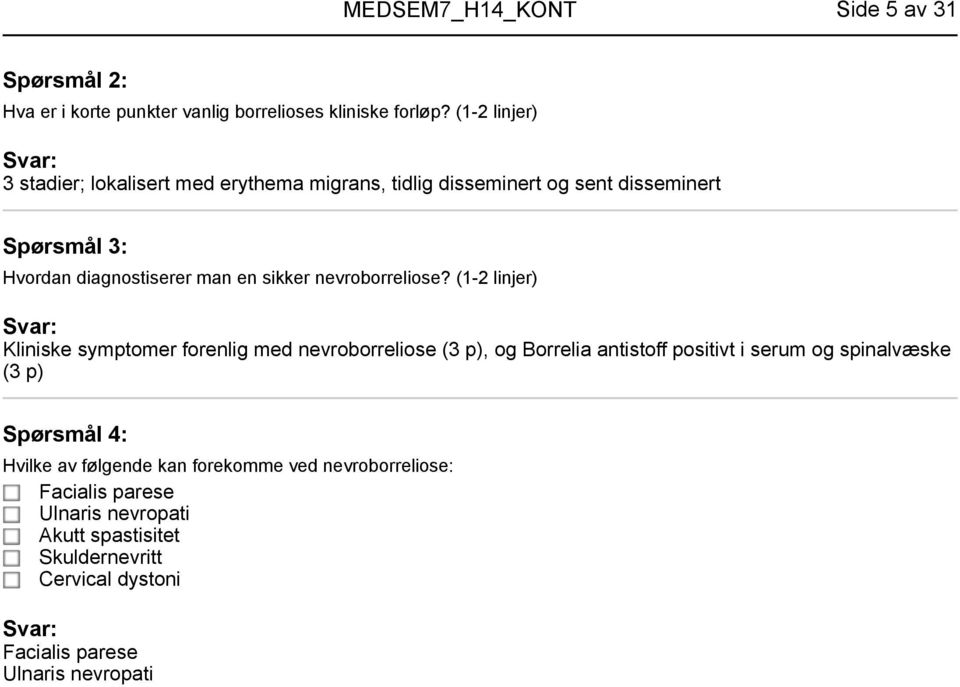 nevroborreliose?