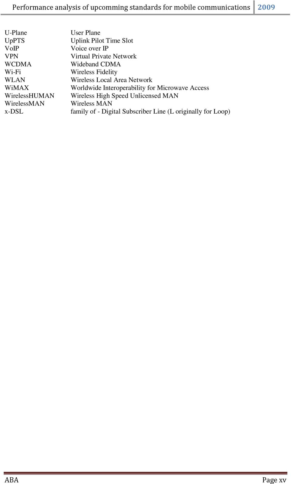 Wireless Local Area Network Worldwide Interoperability for Microwave Access Wireless High