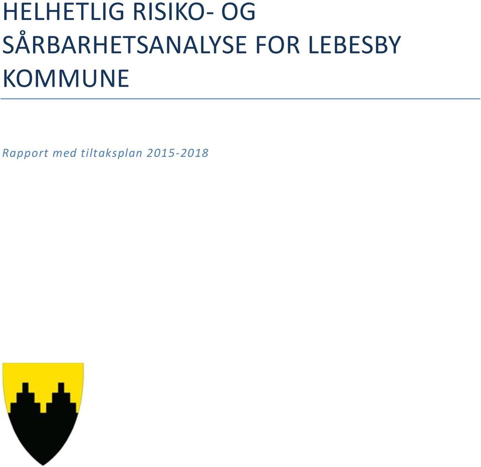 LEBESBY KOMMUNE