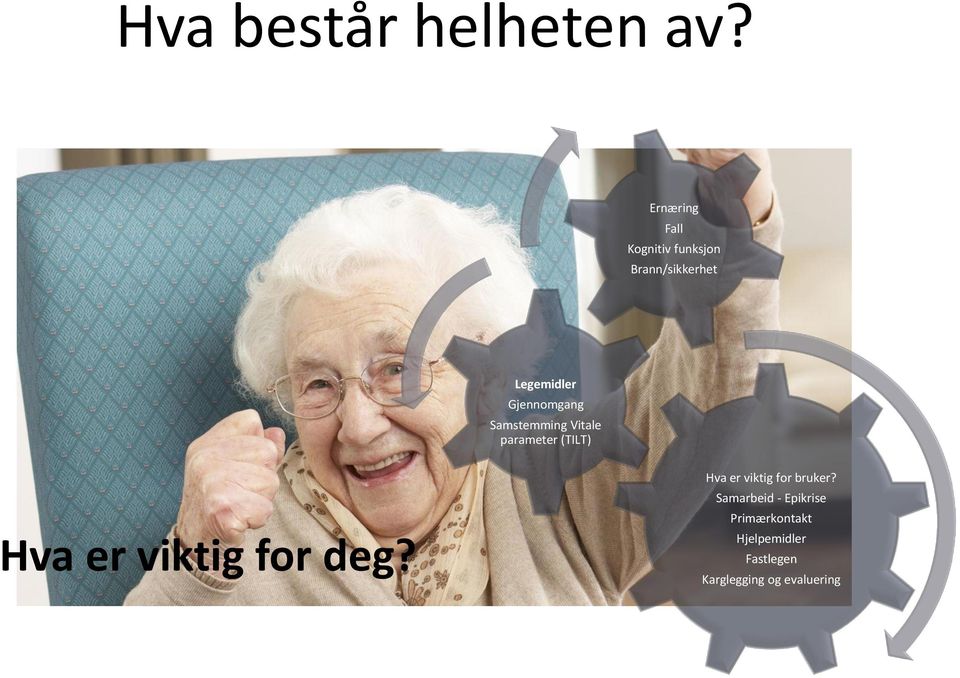 Gjennomgang Samstemming Vitale parameter (TILT) Hva er viktig for