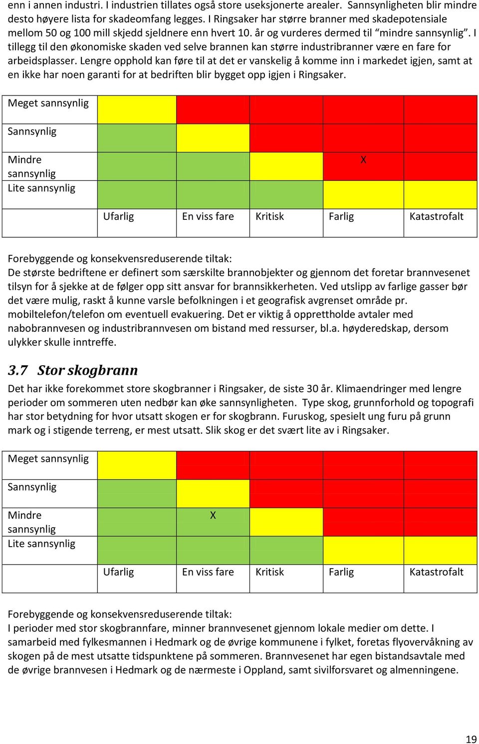 I tillegg til den økonomiske skaden ved selve brannen kan større industribranner være en fare for arbeidsplasser.