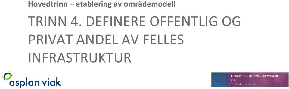 DEFINERE OFFENTLIG OG