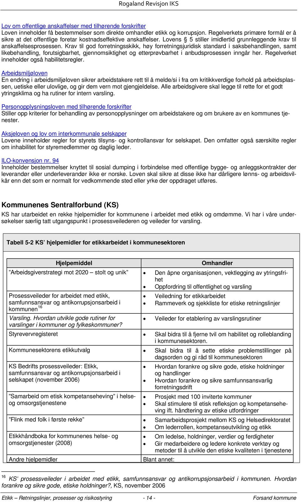 Krav til god forretningsskikk, høy forretningsjuridisk standard i saksbehandlingen, samt likebehandling, forutsigbarhet, gjennomsiktighet og etterprøvbarhet i anbudsprosessen inngår her.