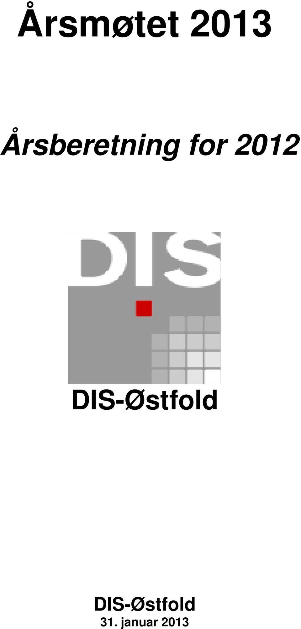 2012 DIS-Østfold