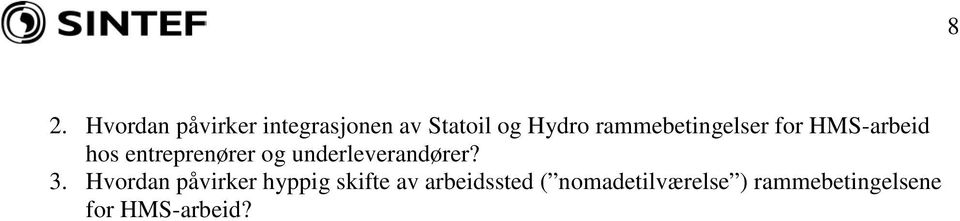 underleverandører? 3.