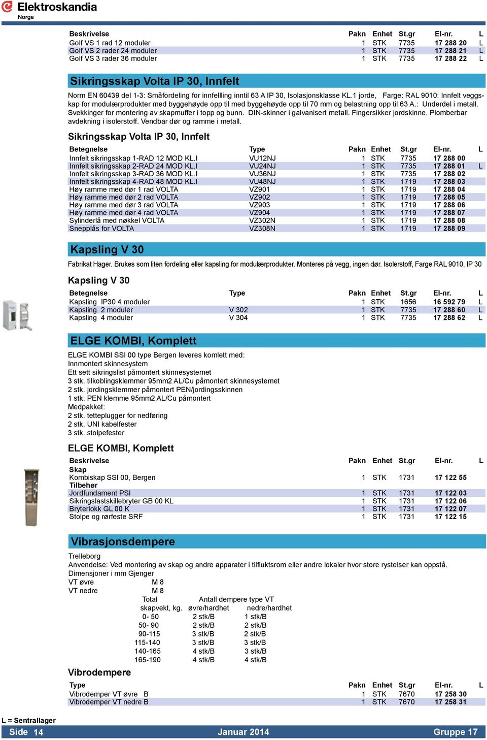 1 jorde, Farge: RAL 9010: Innfelt veggskap for modulærprodukter med byggehøyde opp til med byggehøyde opp til 70 mm og belastning opp til 63 A.: Underdel i metall.