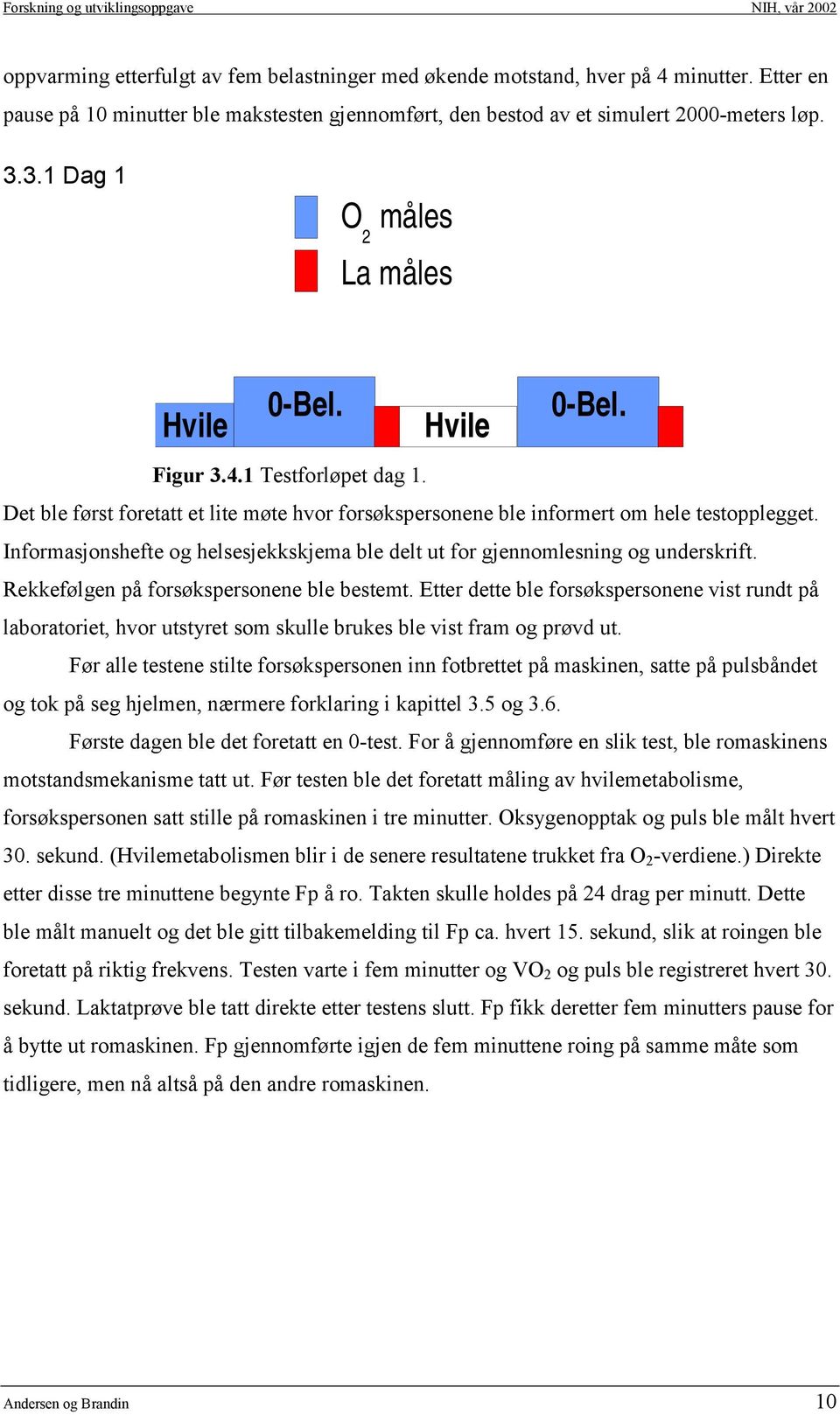 Informasjonshefte og helsesjekkskjema ble delt ut for gjennomlesning og underskrift. Rekkefølgen på forsøkspersonene ble bestemt.