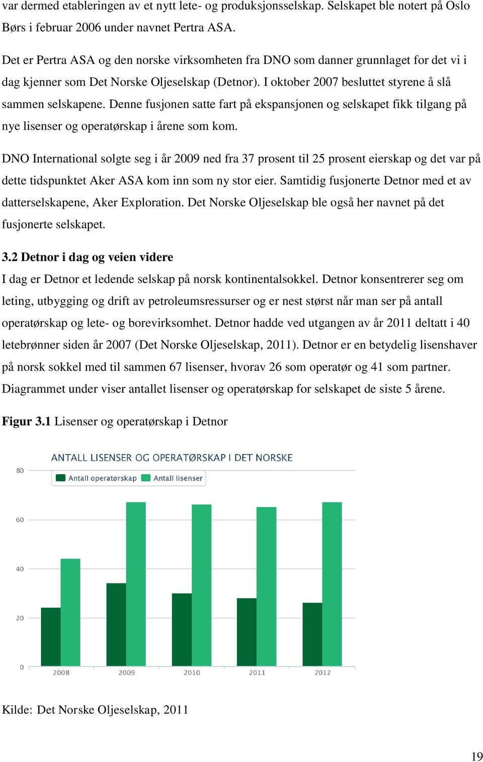 Denne fusjonen satte fart på ekspansjonen og selskapet fikk tilgang på nye lisenser og operatørskap i årene som kom.