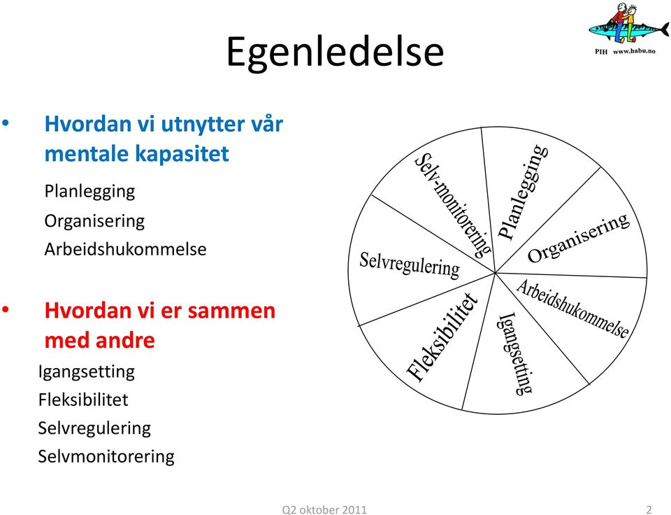 Arbeidshukommelse Hvordan vi er sammen med andre