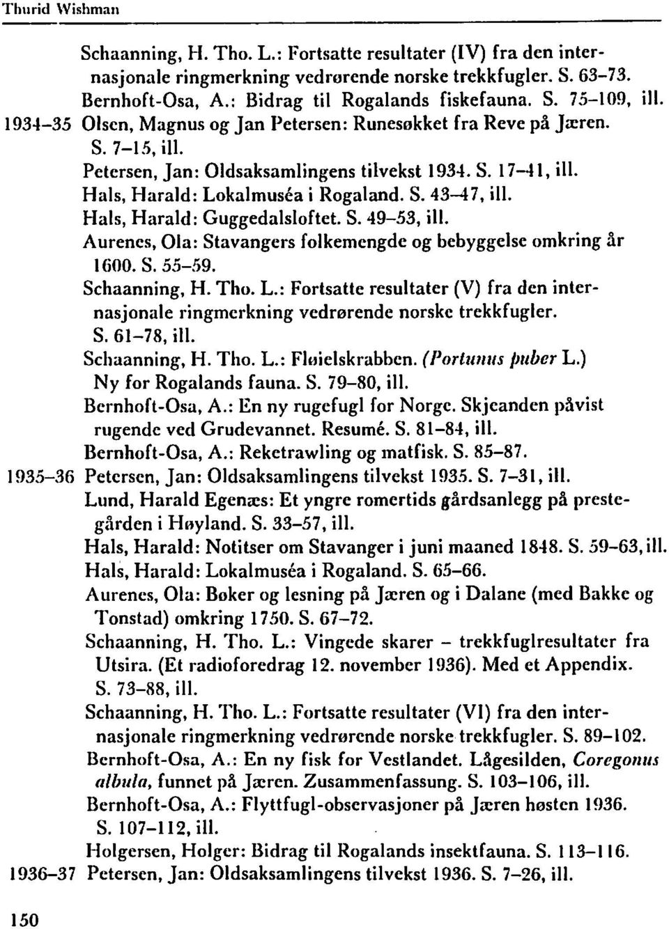Hals, Harald: Guggedalsloftet. S. 49-53, ill. Aurencs, Ola: Stavangers folkemengde og bebyggelse omkring år 1600. S. 55-59. Schaanning, H. Tho. L.