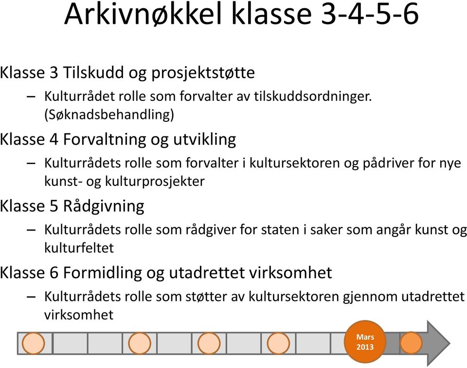 kunst- og kulturprosjekter Klasse 5 Rådgivning Kulturrådets rolle som rådgiver for staten i saker som angår kunst og