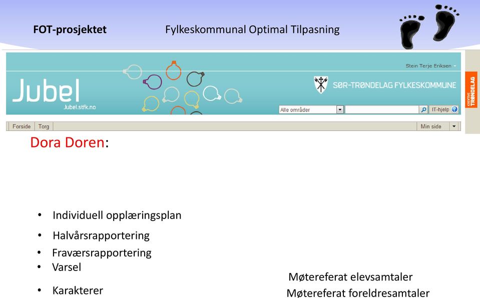 Fraværsrapportering Varsel Karakterer