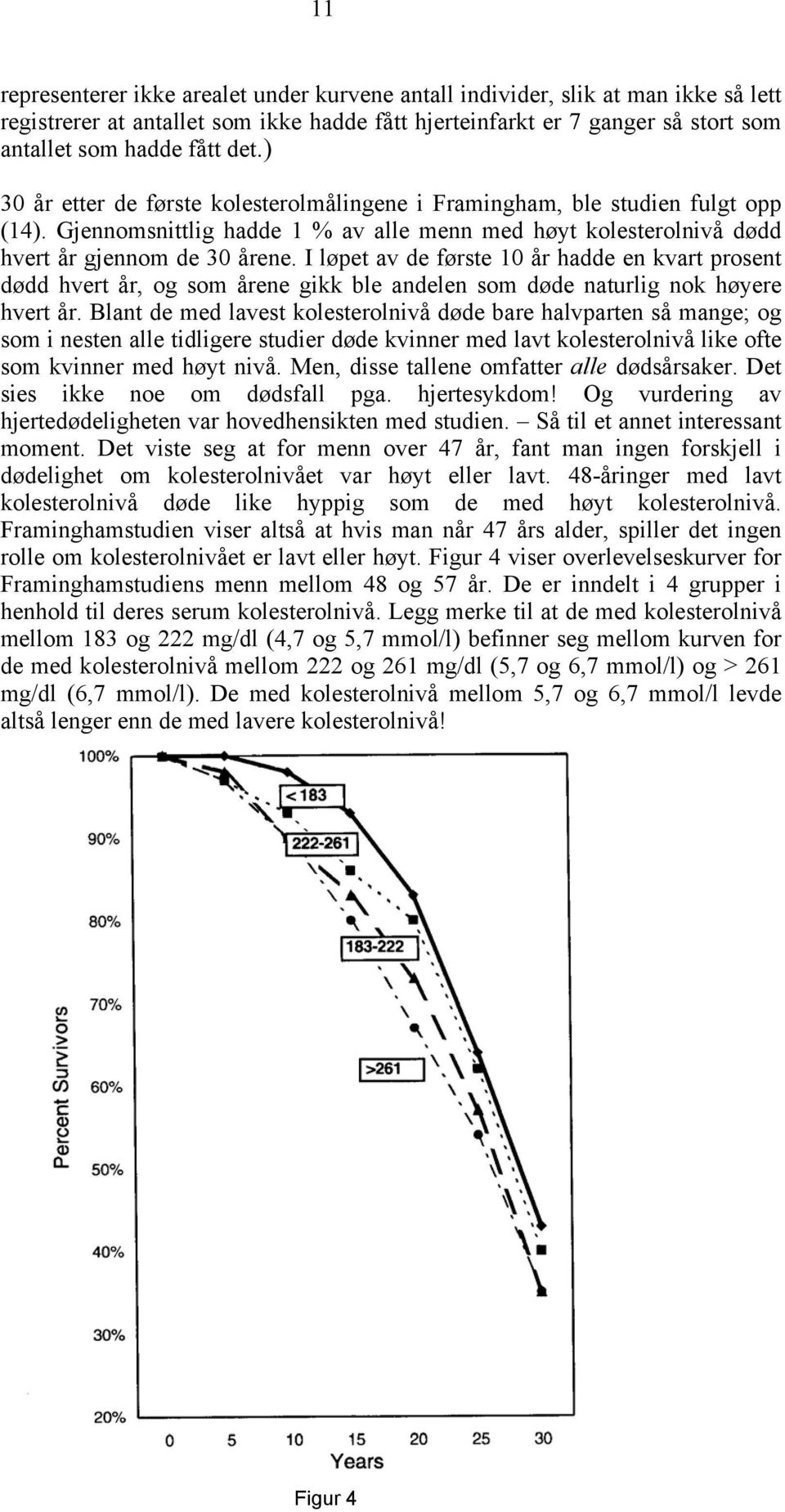 I løpet av de første 10 år hadde en kvart prosent dødd hvert år, og som årene gikk ble andelen som døde naturlig nok høyere hvert år.