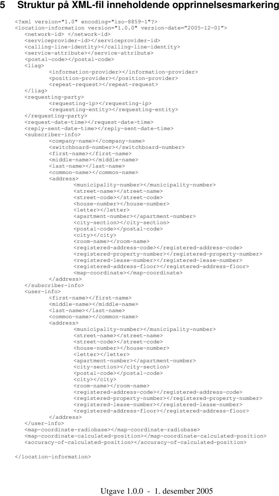 0" version-date= 2005-12-01 > <network-id> </network-id> <serviceprovider-id></serviceprovider-id> <calling-line-identity></calling-line-identity> <service-attribute></service-attribute>