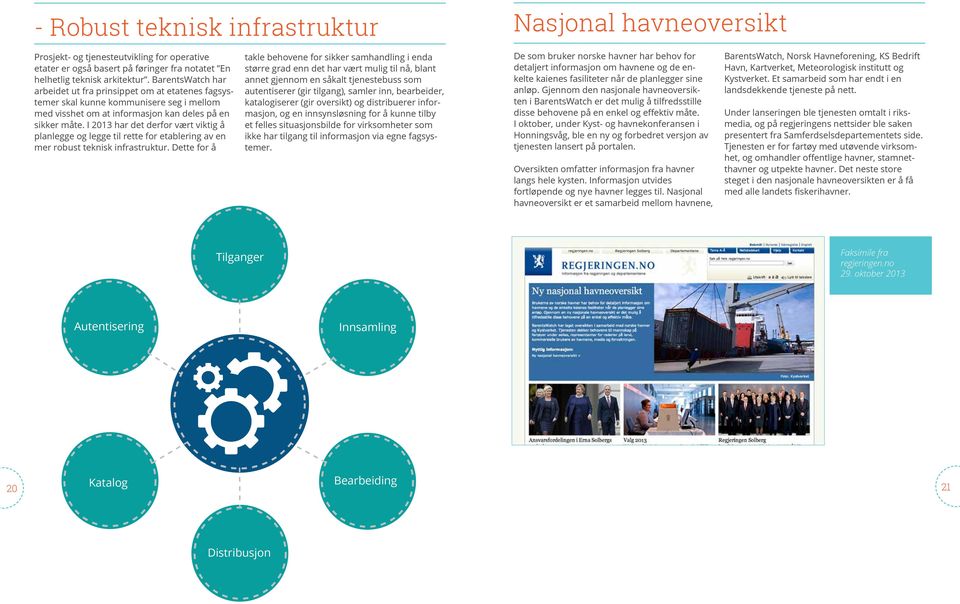 I 2013 har det derfor vært viktig å planlegge og legge til rette for etablering av en mer robust teknisk infrastruktur.