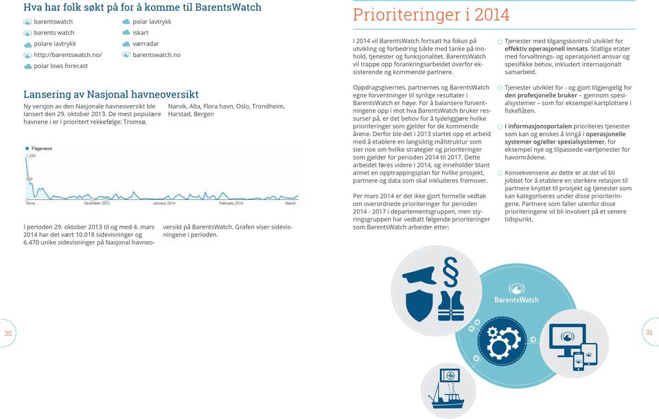 BarentsWatch vil trappe opp forankringsarbeidet overfor eksisterende og kommende partnere. Tjenester med tilgangskontroll utviklet for effektiv operasjonell innsats.