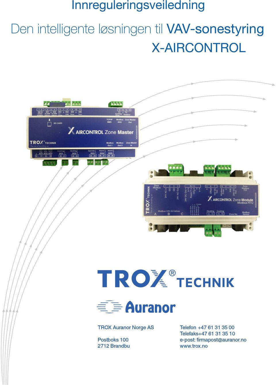 VAV-sonestyring TROX Auranor Norge AS