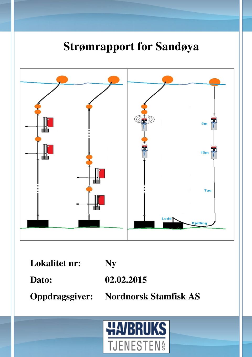 Strømrapport for Sandøya Lokalitet nr: Ny