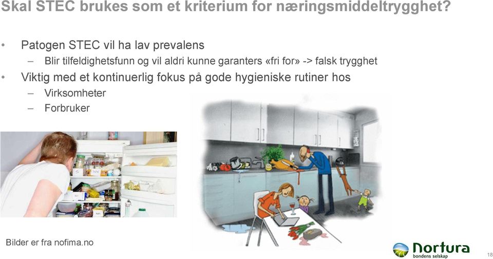 kunne garanters «fri for» -> falsk trygghet Viktig med et kontinuerlig