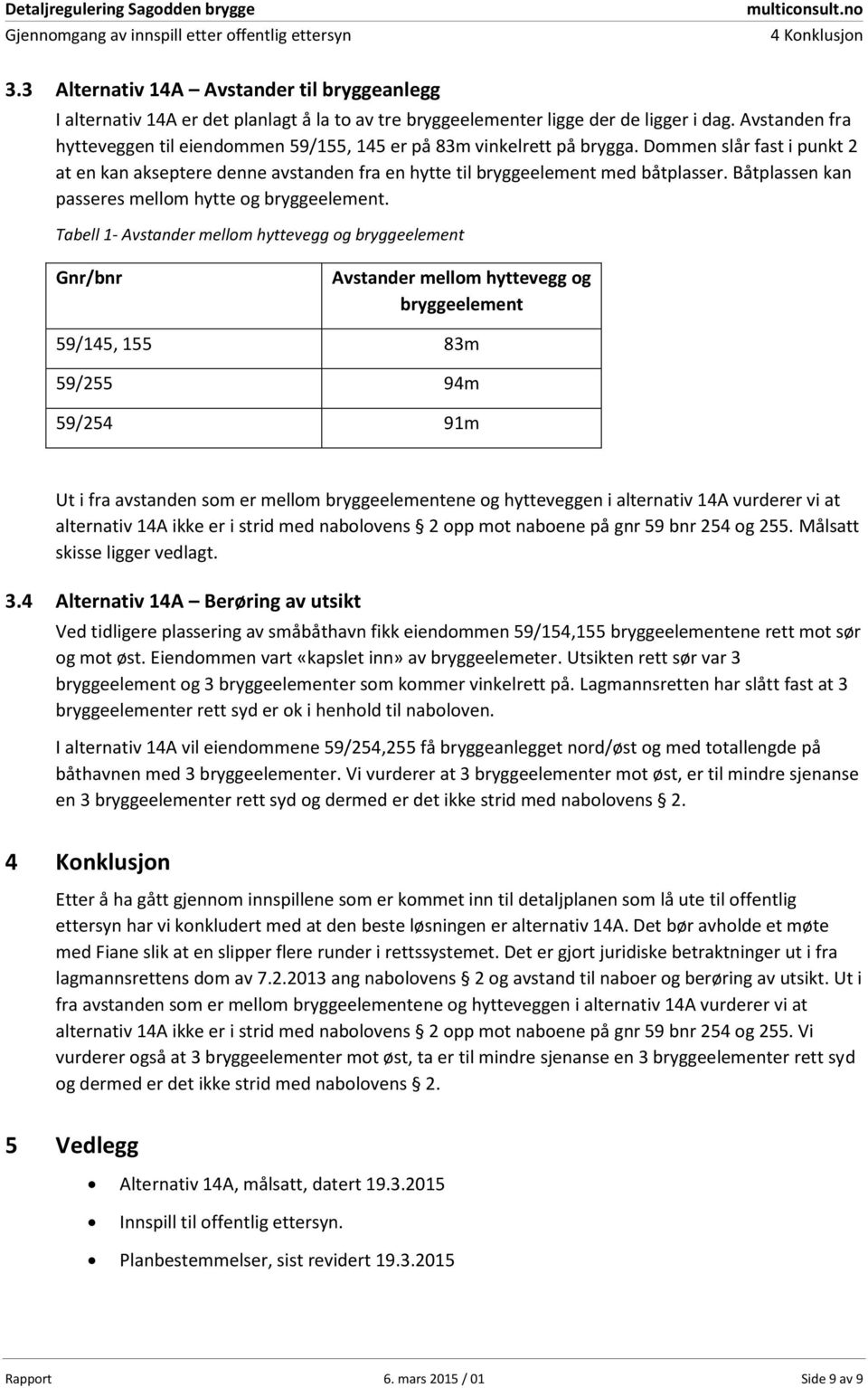 Båtplassen kan passeres mellom hytte og bryggeelement.