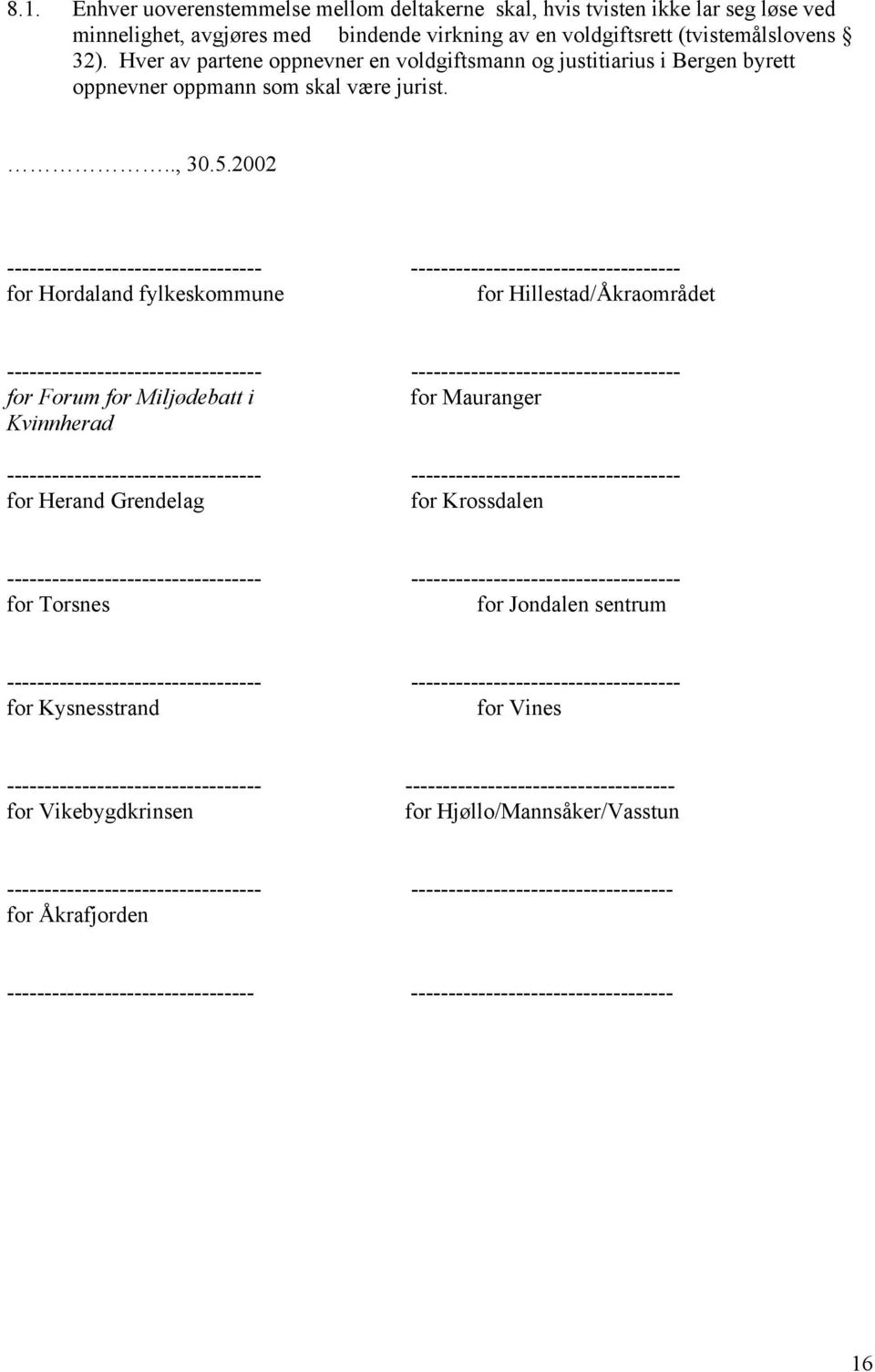 2002 ---------------------------------- ------------------------------------ for Hordaland fylkeskommune for Hillestad/Åkraområdet ----------------------------------