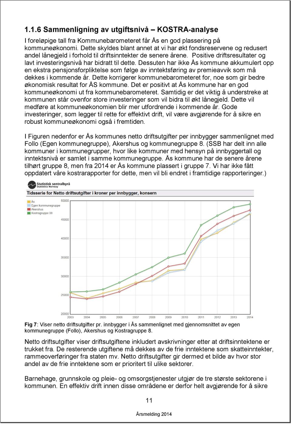 Positive driftsresultater og lavt investeringsnivå har bidratt til dette.