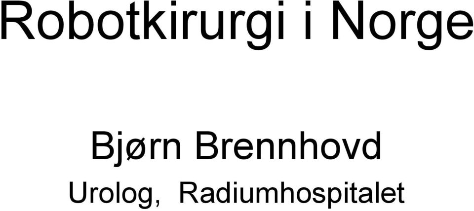 Brennhovd