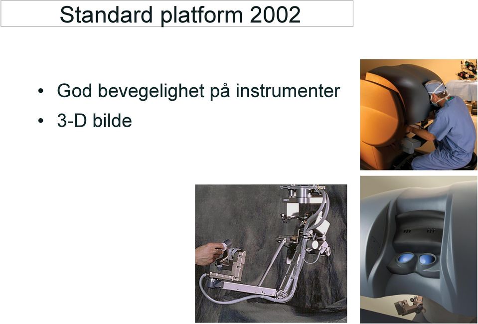 instrumenter 3-D bilde