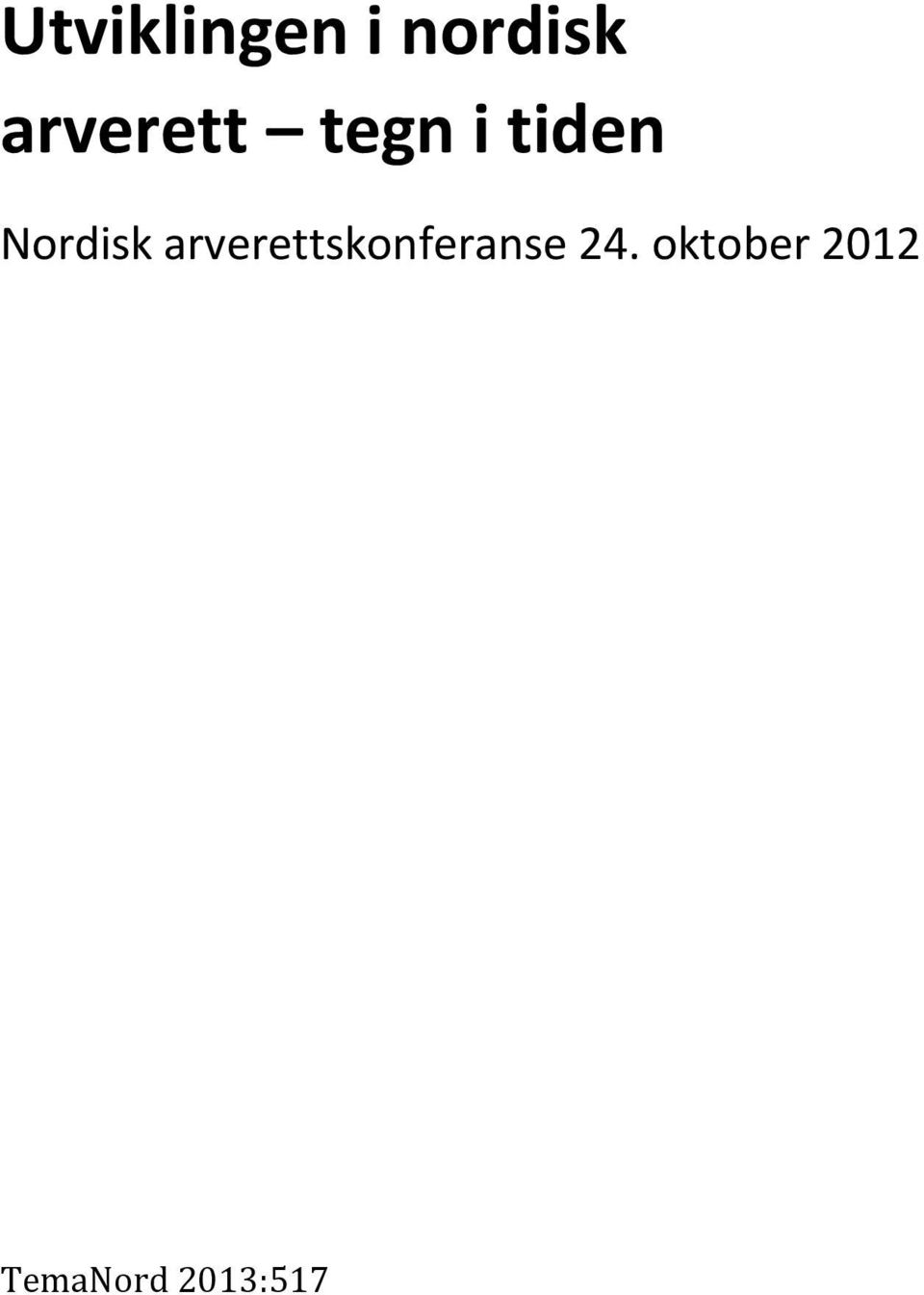 Nordisk