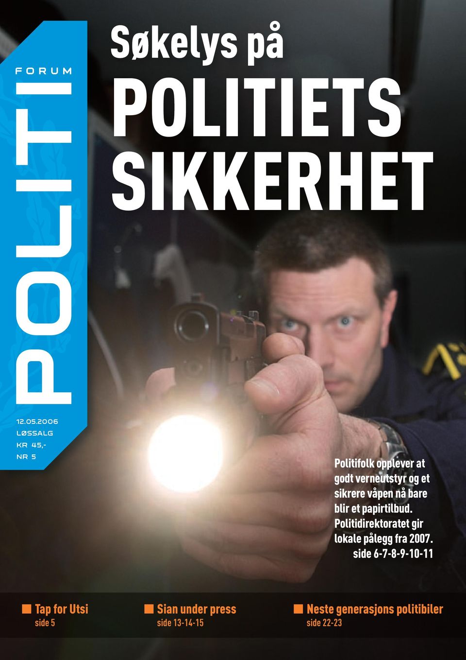 sikrere våpen nå bare blir et papirtilbud.