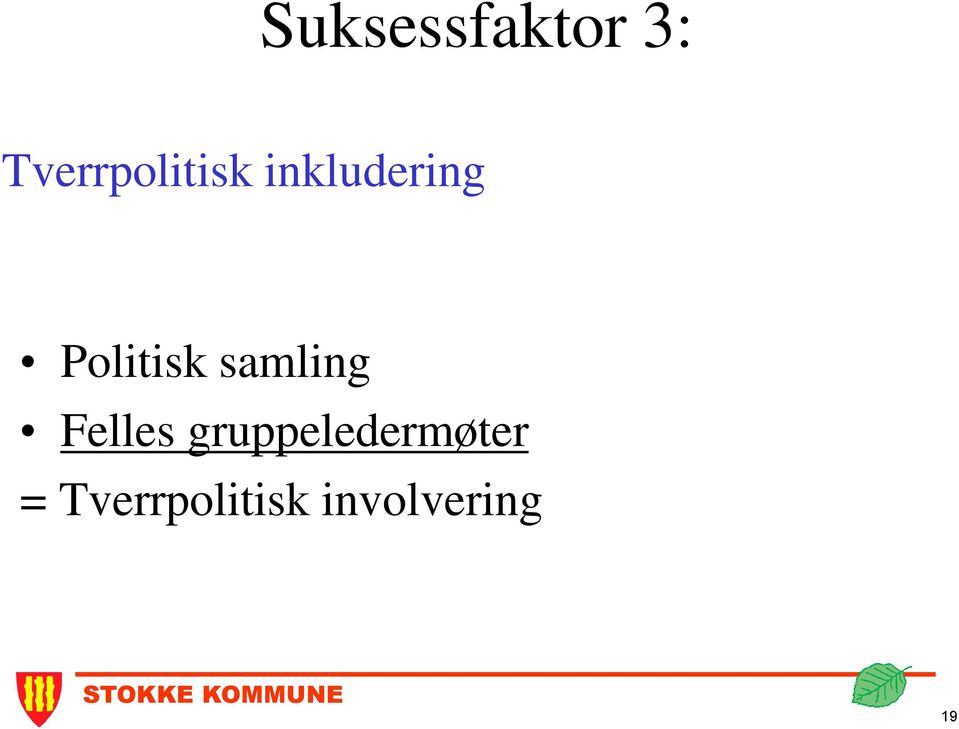 Politisk samling Felles