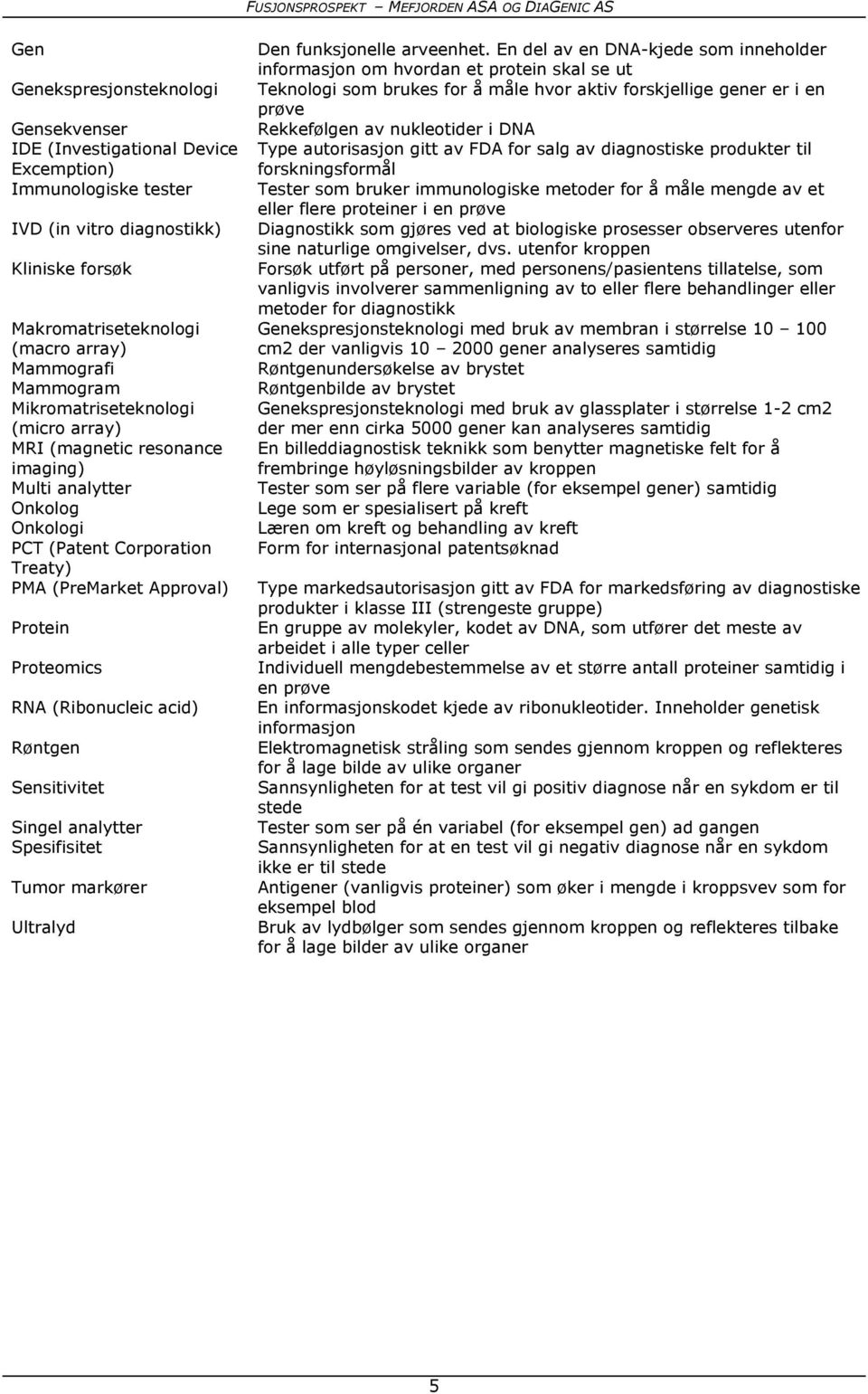 (Ribonucleic acid) Røntgen Sensitivitet Singel analytter Spesifisitet Tumor markører Ultralyd Den funksjonelle arveenhet.