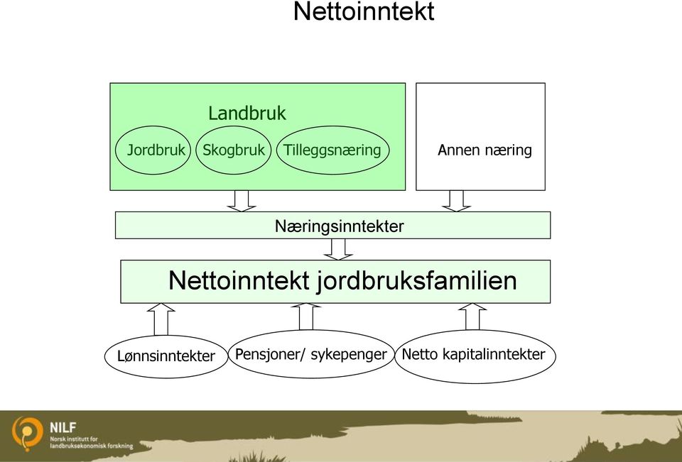 Næringsinntekter Nettoinntekt