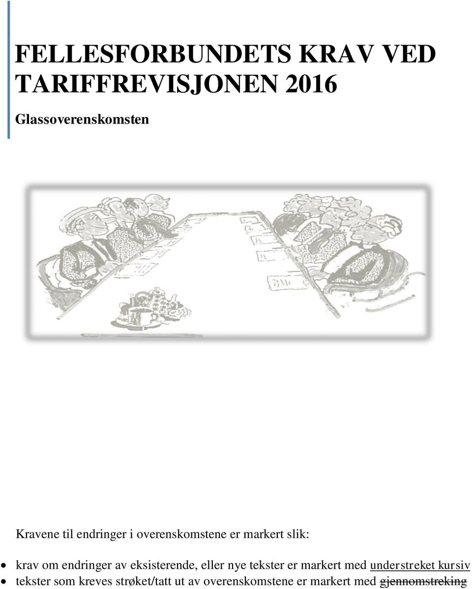 av eksisterende, eller nye tekster er markert med understreket kursiv