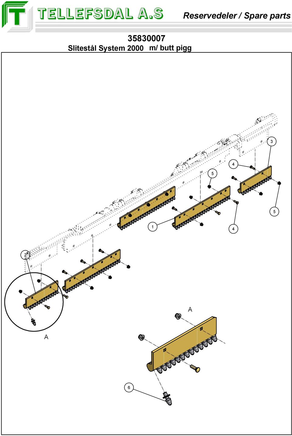 Slitestål System