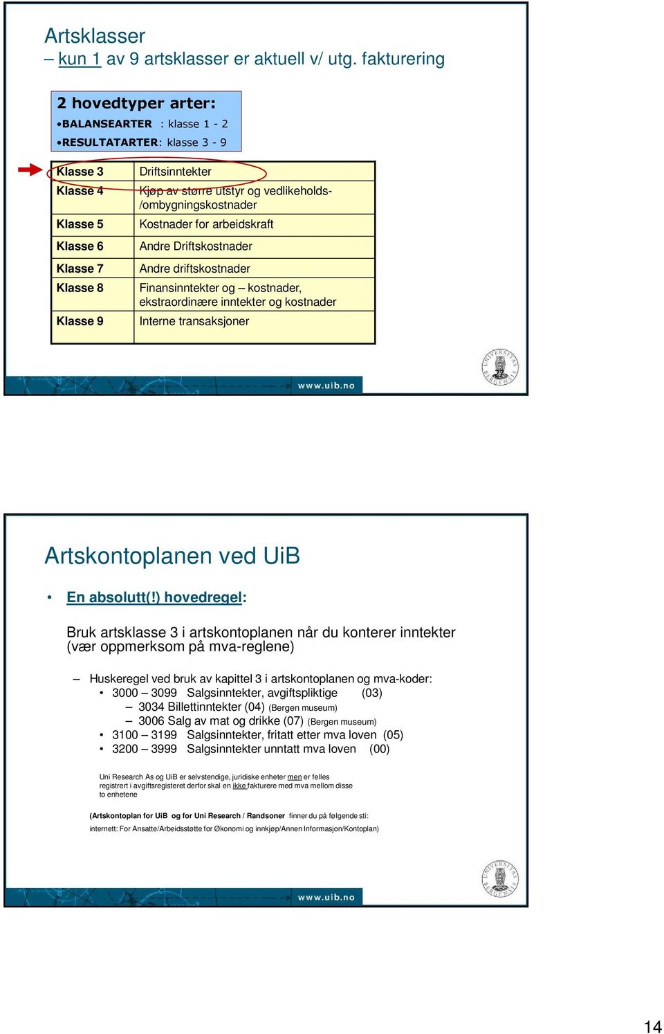 vedlikeholds- /ombygningskostnader Kostnader for arbeidskraft Andre Driftskostnader Andre driftskostnader Finansinntekter og kostnader, ekstraordinære inntekter og kostnader Interne transaksjoner 27