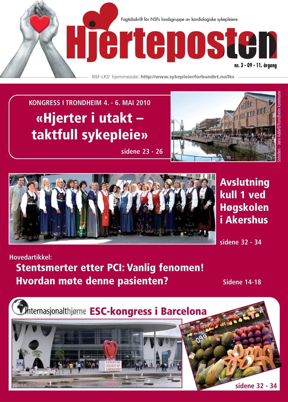 MAI 2010 «Hjerter i utakt taktfull sykepleie» sidene 23-26 Solsiden - Jørn Adde Trondheim kommune Avslutning kull 1