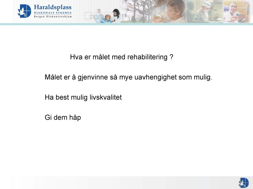 Målet er å gjenvinne så mye