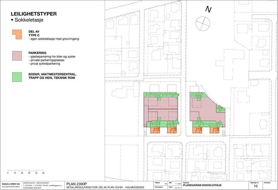 50 HOSPIALGAA 6-4006 SAVANGER egnet: Mål: egning: egnings nr: Revisjon: DS 1 : 1000 : 51517630 F : 51517640 EPOS :